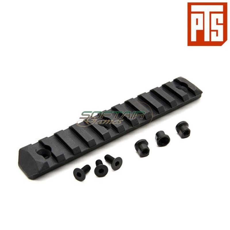 Dupont Keymod Rail Section 11 Slots Black Pts® (pts-pt116450307)