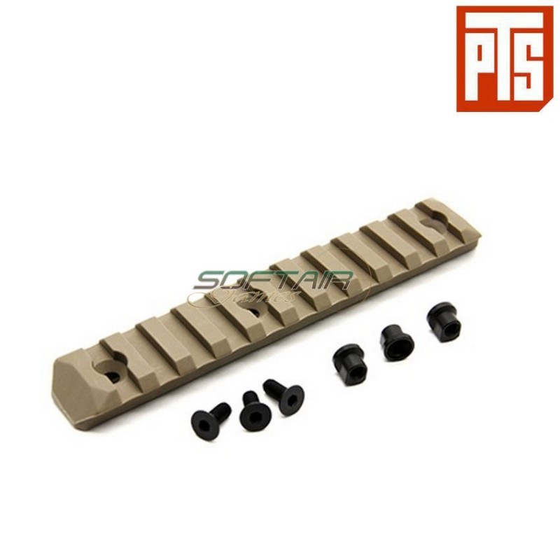 Dupont Keymod Rail Section 11 Slots Dark Earth Pts® (pts-pt116450313)