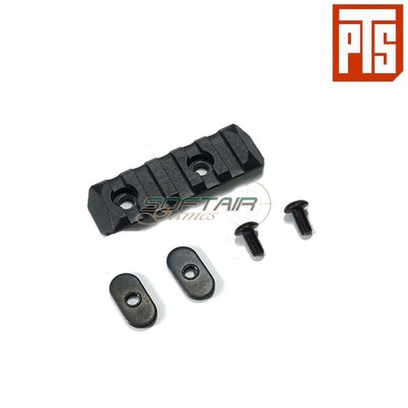 Dupont Standard Rail Section 5 Slots Black Pts® (pts-pt117450307)
