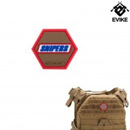 Patch Operator Profile Pvc Hex Type Snipers Evike (ev-68004) Patch Operator Profile Pvc Hex Type Snipers Evike (ev-68004)