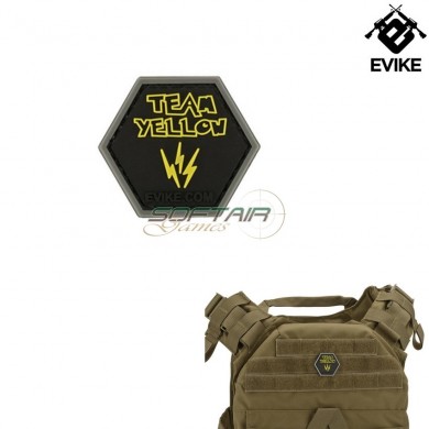 Patch Operator Profile Pvc Hex Type Team Yellow Evike (ev-66317)