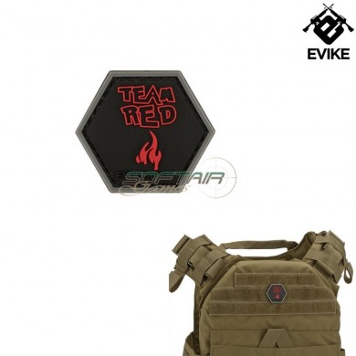 Patch Operator Profile Pvc Hex Type Team Red Evike (ev-66316)