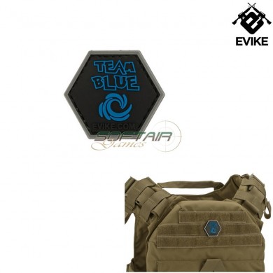 Patch Operator Profile Pvc Hex Type Team Blue Evike (ev-66315)