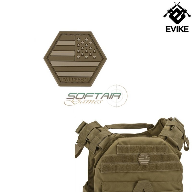 Patch Operator Profile Pvc Hex Type Usa De Flat Evike (ev-66322)