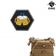 Patch Operator Profile Pvc Hex Type Cheers To Beers Evike (ev-67442)