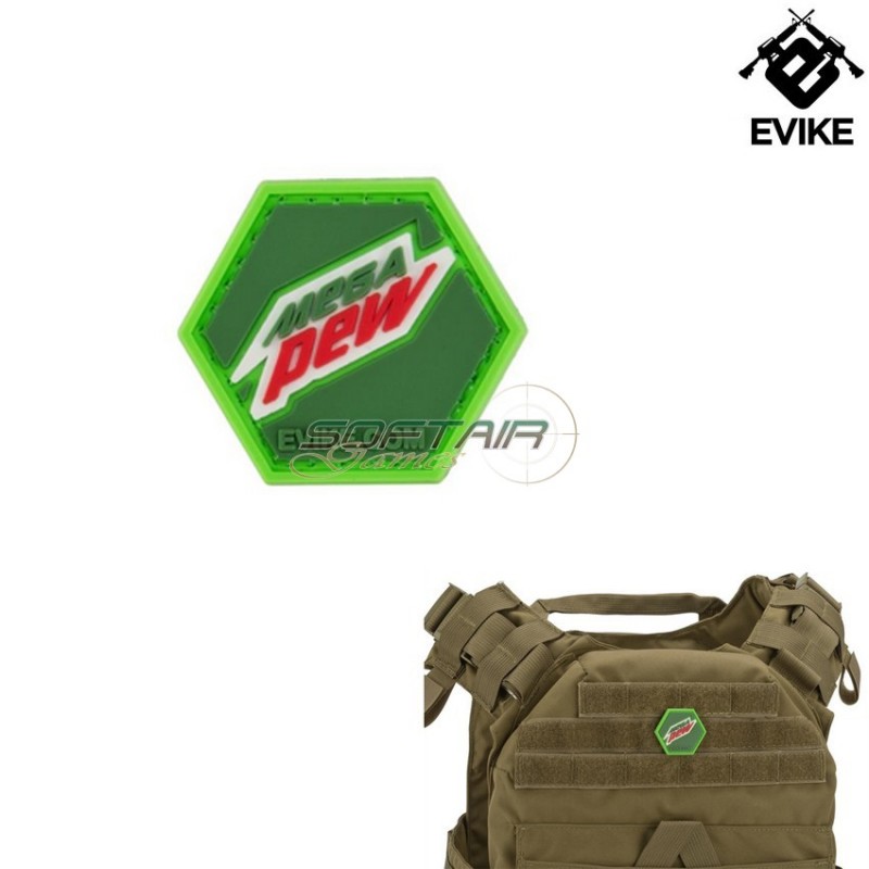 Patch Operator Profile Pvc Hex Type Mega Pew Evike (ev-66327)