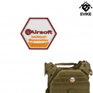 Patch Operator Profile Pvc Hex Type Instant Operator Evike (ev-66325)