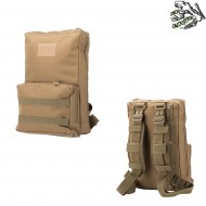 Molle Assault Bag Per Plate Carrier Coyote Frog Industries (fi-13-ct)