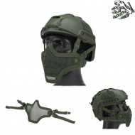 Maschera Striker V1 Per Elmetto Olive Drab Frog Industries (fi-77-od)
