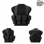 Assault Chest Rig Bare Essentials Black Frog Industries® (fi-007965-bk)