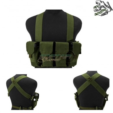 Assault Chest Rig Bare Essentials Olive Drab Frog Industries® (fi-007964-od)