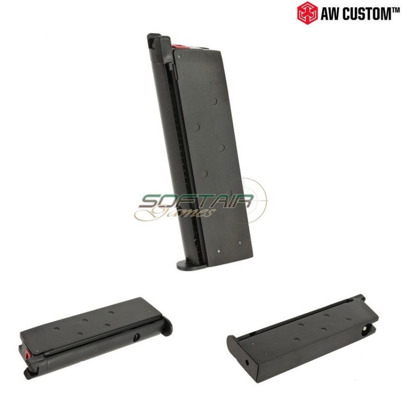 Gas Magazine 16bb Black For 1911 Armorer Works (aw-017969)