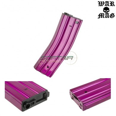 Hi-cap Magazine M4/m16 500bb Valentine Purple Warmag (wm-30-pr)