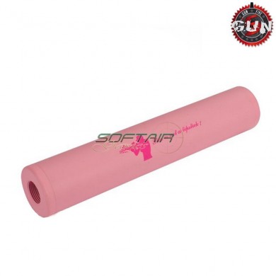 "this Is Not A Lipstick" 30x150mm Silencer Valentine Pink Gun Five (gf-sil-pink-01)