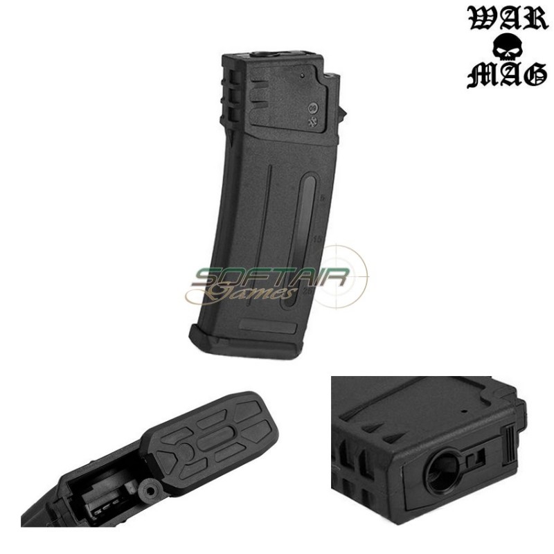 Flash Magazine G36 300bb Black Warmag (wm-33-bk)