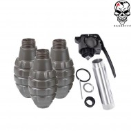 Co2 Grenade Thunder B Ananas Set 3pcs Hakkotsu (hako-tb06) Co2 Grenade Thunder B Ananas Set 3pcs Hakkotsu (hako-tb06)