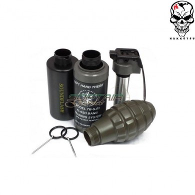 Co2 Grenade Thunder B Packege Kit Set 3pcs Hakkotsu (hako-tb03)