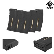 Set 5 Aeg Bamf Mid-caps Magazines 190bb M4/m16 Black Evike (ev-48425-5)