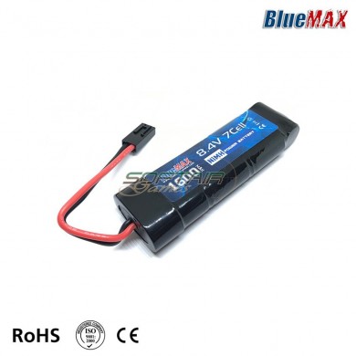 Batteria Nimh Connettore Mini Tamiya 8.4v X 1600mah Mini Type Bluemax-power® (bmp-8.4x1600-mini)