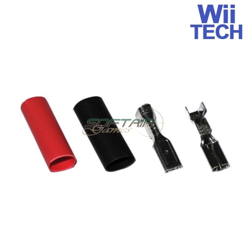 Motor Connector Plugs Set Aeg Wii Tech (wt-5003) Motor Connector Plugs Set Aeg Wii Tech (wt-5003)
