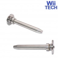 Stainless Steel Bearing Spring Guide For M40a5 Tokyo Marui Wii Tech (wt-4219)
