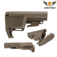 Calcio Mft Buls Battlelink Utility Low Profile Type Dark Earth Amo-tech® (amt-2107-de)