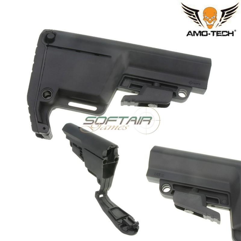 Calcio Mft Buls Battlelink Utility Low Profile Type Black Amo-tech® (amt-2107-bk)