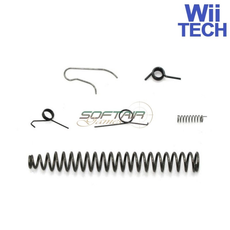 Enhanced Spring Set For 92f Tokyo Marui Wii Tech (wt-3036)