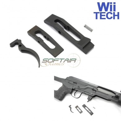 Steel Trigger Set For Svd A&k Wii Tech (wt-2001)