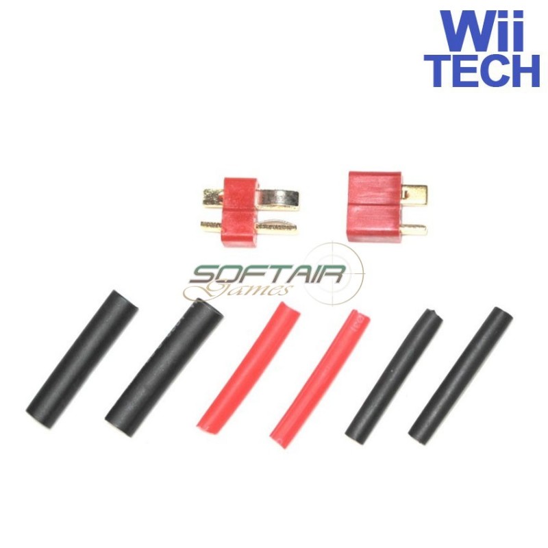 Set T-plug Connectors Wii Tech (wt-5002) Set T-plug Connectors Wii Tech (wt-5002)