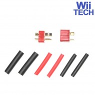Set T-plug Connectors Wii Tech (wt-5002) Set T-plug Connectors Wii Tech (wt-5002)