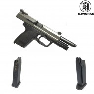 Gas Pistol St8 Black Kjworks (kjw-st8-gbb)