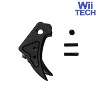 Cnc Trigger Type A Tactical Black-black For Glock Marui/we Wii Tech (wt-3344) Cnc Trigger Type A Tactical Black-black For Glock Marui/we Wii Tech (wt-3344)