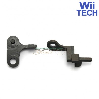 Steel Enhanced Bolt Locks For Sre Recoil Shock Marui Wii Tech (wt-1072)