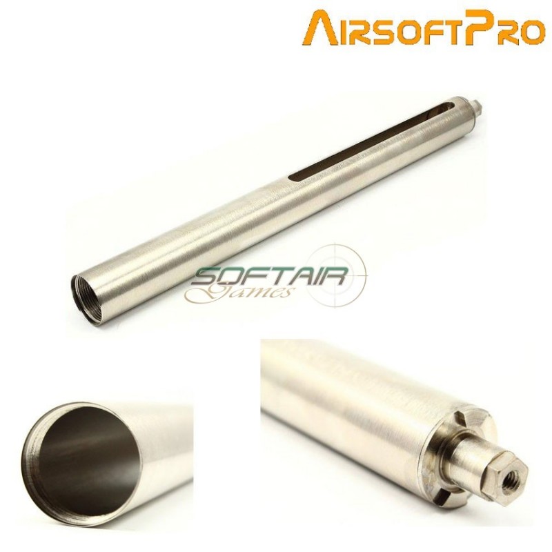 Cilindro Rinforzato In Acciaio Rivestito Nickel Per Mb06 Well Airsoftpro® (ap-2697)