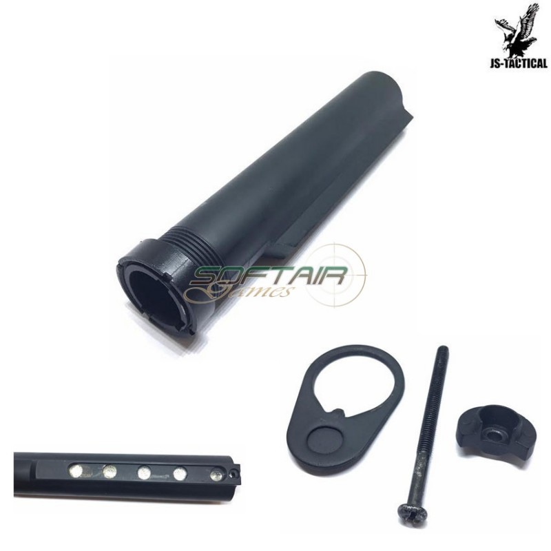 Stock Metal Tube M4/m16 Black Js Tactical (js-4)