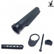 Tubo Calcio In Metallo M4/m16 Black Js Tactical (js-4)