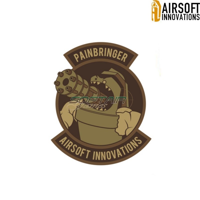 Patch Pvc Painbringer Airsoft Innovation (ai-patch-2) Patch Pvc Painbringer Airsoft Innovation (ai-patch-2)