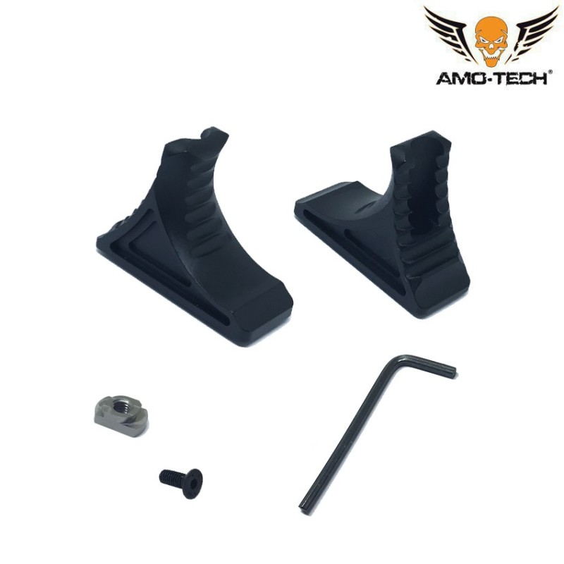 LC Grip Bi-directional Stop Rs Kave Black Amo-tech® (amt-1372-bk)