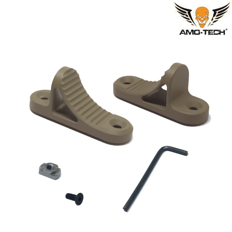 LC Grip Hand Stop B5 Short K Dark Earth Amo-tech® (amt-1366-de)