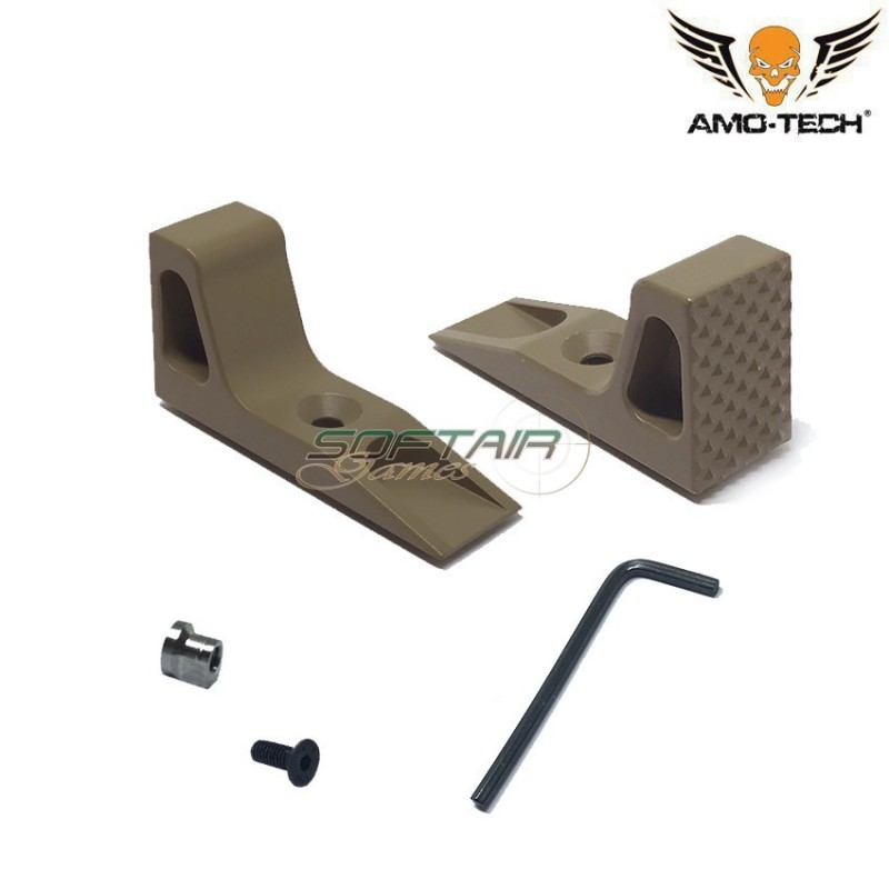 Keymod Grip Hand Stop Slr Barricade Mod1 Dark Earth Amo-tech® (amt-1373-de)