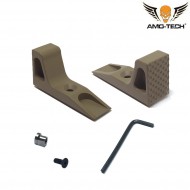 Keymod Grip Hand Stop Slr Barricade Mod1 Dark Earth Amo-tech® (amt-1373-de)