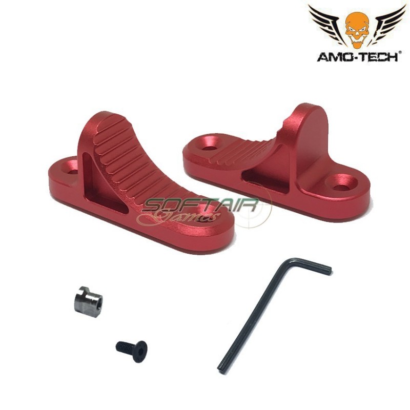 Keymod Grip Hand Stop B5 Standard Red Amo-tech® (amt-1350-re)