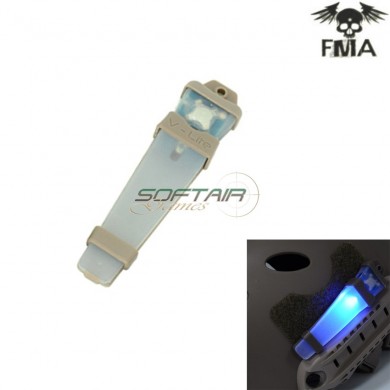 Velcro Safty V-lite Stick Led De/blue Fma (fma-tb329)