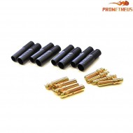 Set 2 Coppie Max Gold Connector Hxt 3mm Per Batterie Prometheus (pr-142139) Set 2 Coppie Max Gold Connector Hxt 3mm Per Batterie Prometheus (pr-142139)