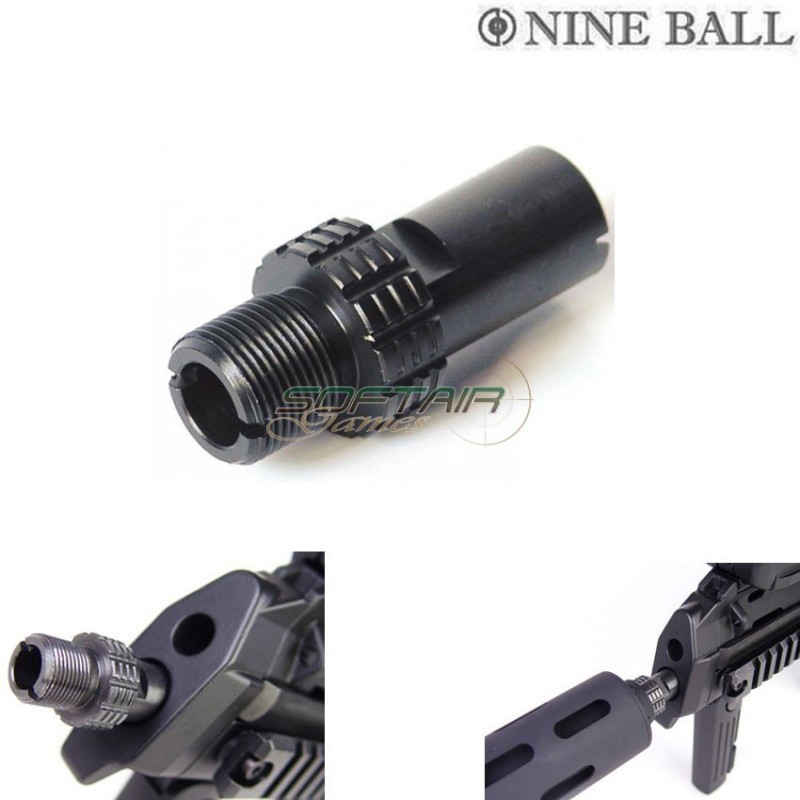 Silencer Attachment Cw For Marui Mp7 Nine Ball (nb-589182)