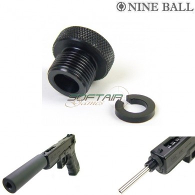 Silencer Attachment For Aep Glock Nine Ball (nb-588871)