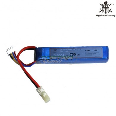 Life Battery Mini Tamiya Connector 9.9v X 750mah 20c Stick Type Vfc (vfc-75n20)