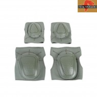 Set Neoprene Knee And Elbow Pad Foliage Green Big Dragon (bd7062b) Set Neoprene Knee And Elbow Pad Foliage Green Big Dragon (bd7062b)