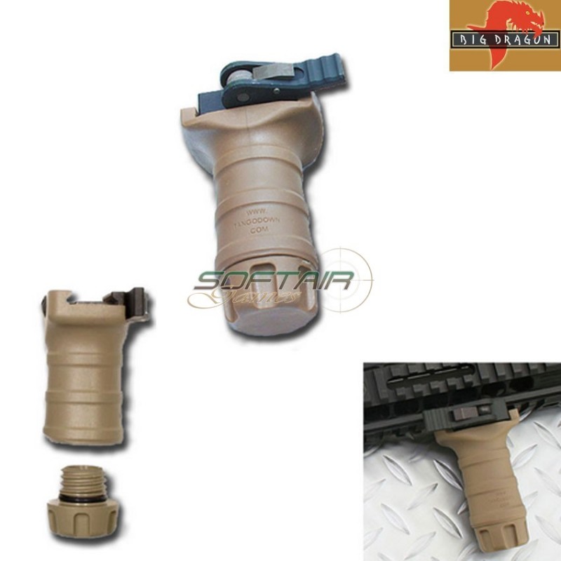 Impugnatura Tango Down Qd Stubby Style Dark Earth Big Dragon (bd3350)